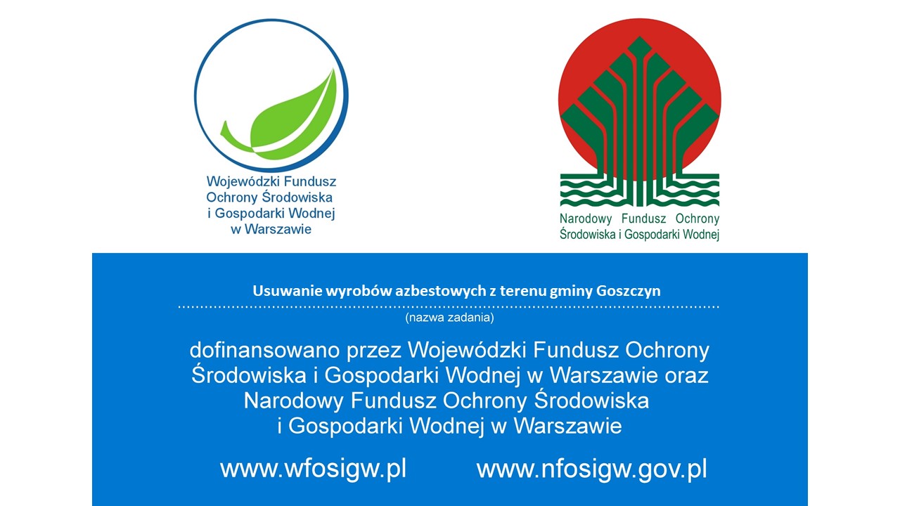 Ikona do artykułu: „Usuwanie wyrobów azbestowych z terenu gminy Goszczyn”